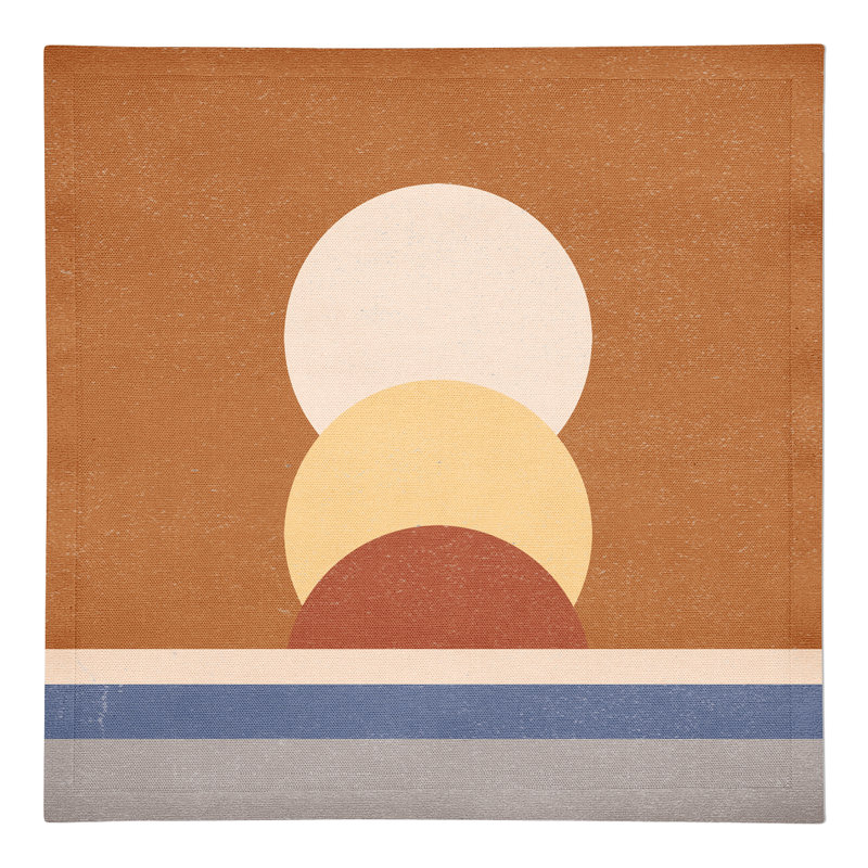 Serviette 10 "Dashal Sunset Shapes