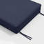 Coussin de siège en mousse à haute résilience 22 po x 22 po x 4 po avec poignée et dessous antidérapant-125773654-129158739