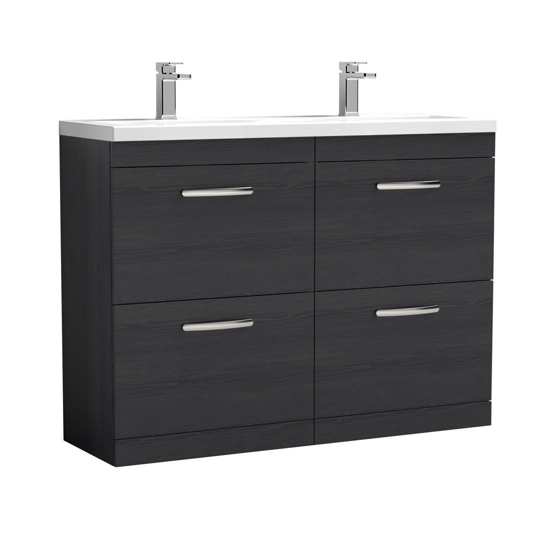 Athena 1208mm Free-standing Double Vanity Unit
