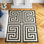 Tapis noir / beige Barreto Performance