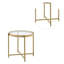 Table de bout en verre