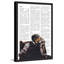 «Staying Home» par Eyre Tarney - Reproduction d'art graphique sur papier encadré-21968847
