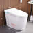 Elongated Tankless Smart Toilet with Bidet, 1.28/1.1 GPF Auto Dual Flush, Heated Seat, Warm Wash/Dryer, Digital Display, Soft-Close, Night Light, Remote Control