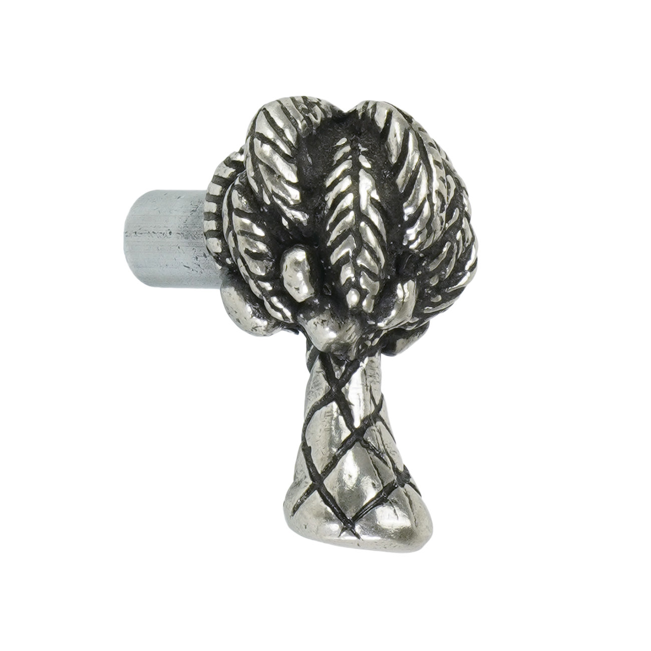 Carpe Diem Hardware Tropical Palm tree knob in Chalice - Wayfair Canada