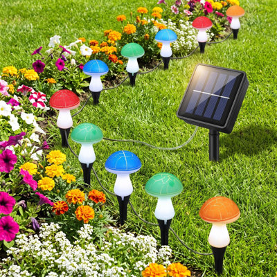 Night Light Ground Mounted  Lamp Outdoor LED Solar Courtyard Garden Waterproof Decorative Lamp Solar Light