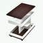 Table de bout réglable avec roulettes et plateau relevable rotatif-1317689332