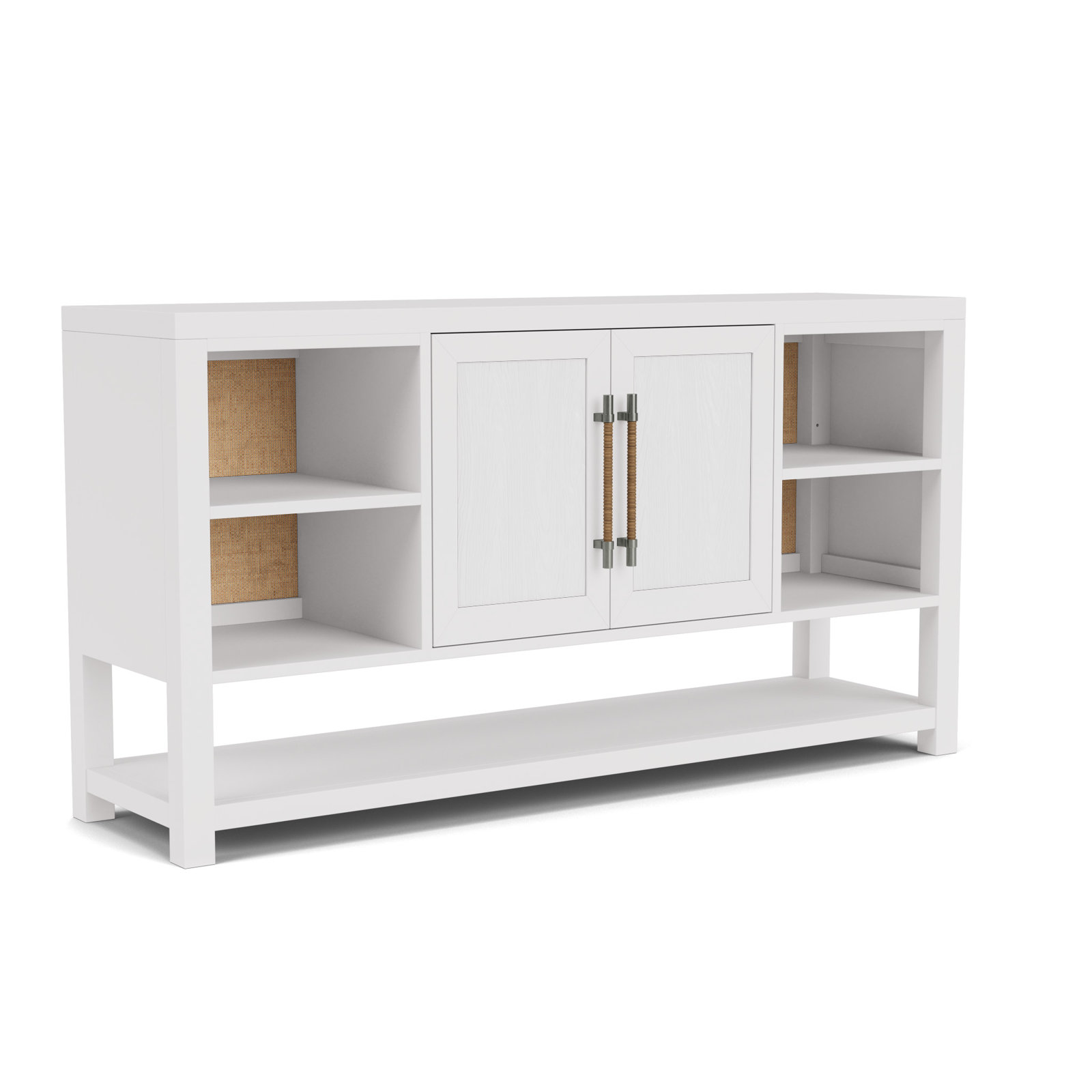 Silvia White Console, White