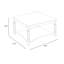 Locke Solid Wood Square Coffee Table-912273213