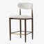 Ensemble de 2 tabourets de comptoir sans accoudoirs-2140044955