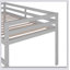 Lit mezzanine avec glissade, conception multifonctionnelle-1061139399