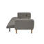 Canapé-lit capitonné en microfibre Fosnavag-1262084833