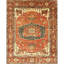 High-Quality Hand-Knotted Rust And Red Area Rug-389313047