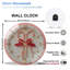 Horloge murale de Noël 12 po
