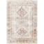Ivory Traditional Rug, Bordered Easy to Clean Rug For Living Room, Dining Room, Bedroom-200X275-1879926504
