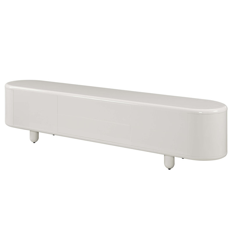 White High Gloss TV Stand