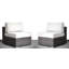 Canapé de patio extérieur entièrement assemblé Demarest-279934918