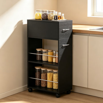 25 cm W Kitchen Cart with