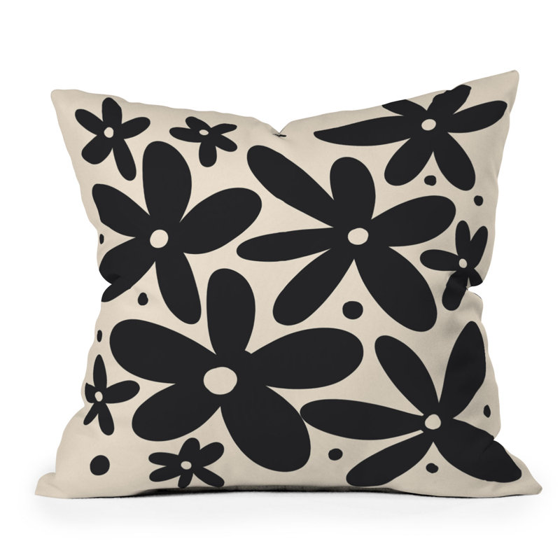 Coussin décoratif intérieur / extérieur Angela, H 16 po x l 16 po