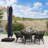 11' Square Cantilever  Umbrella with Base and Umbrella Cover with Zipper-100702482