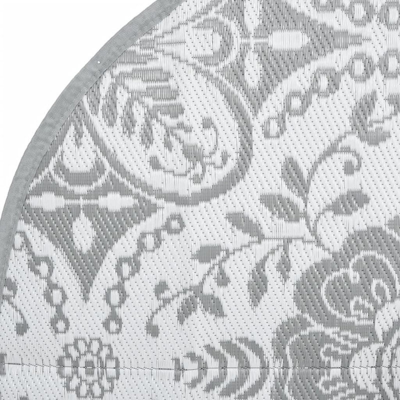 Outdoor Carpet Arakil Light Grey Pp, Round 160 cm