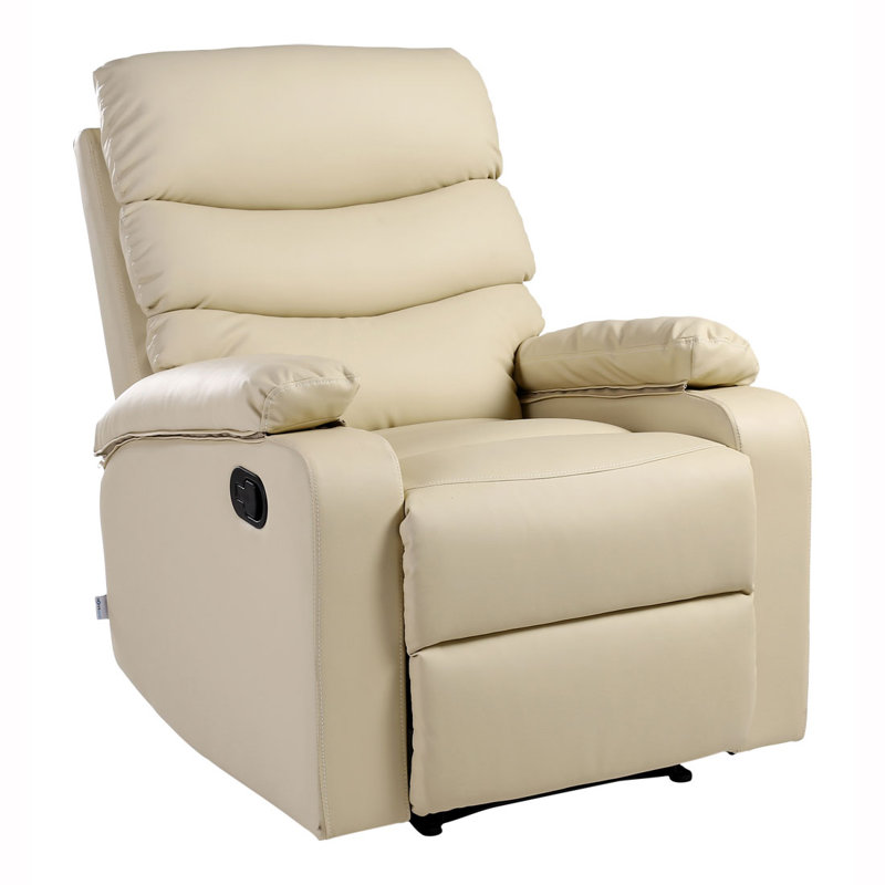75cm Wide Standard Recliner, Cream