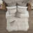 Emilia Khaki Jacquard 12-Piece King Bed-in-a-Bag Comforter Set with Bed Sheets-1150314837-1114635878