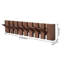 Solid Wood Wall Mounted Required 8 - Hook Wall Mounted Coat Rack-320808294
