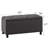 Amoha Cotton Upholstered Storage Bench