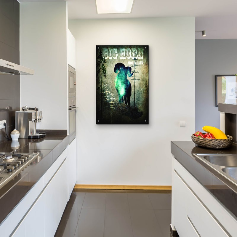 «Wind River II» par Lightbox Journal, art mural en verre acrylique, H 16 po x l 12 po x P 0,13 po