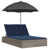 Navy Cushion/Gray Frame