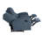 Hallstead 79.6" Wide Manual Reclining Sofa with Drop-Down Cup Holders and USB A/C Charging Ports, Woven Fabric-1805638493