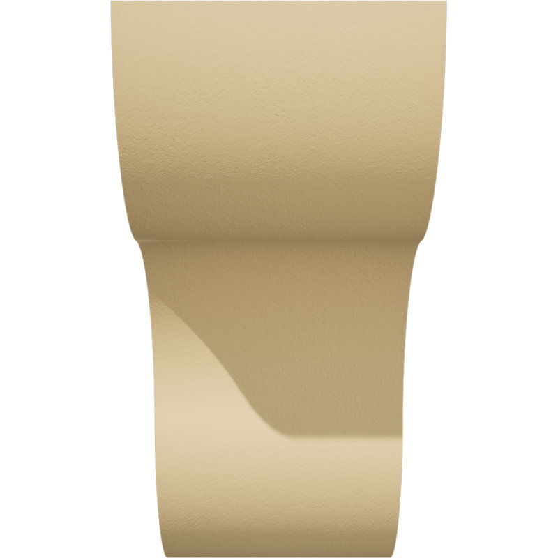 Carmel Signature Urethane Rafter Tail, Primed Tan, 10" H x 12" W x 5" D