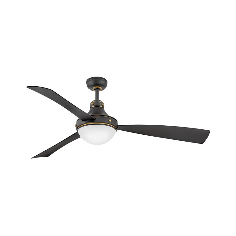 Cascade 62'' 3 Blade Ceiling Fan with LED Light Kit