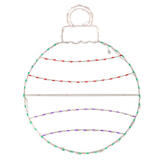 Ornament LED with Striped 48"