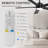  Seale 52 inch Smart Ceiling Fan with Remote/APP/Alexa Control, Downrod Mount, Reversible DC Motor, 5 Blades, 6 Speeds, 3CCT, Dimmable, Noiseless, Bedroom, Living Room, Black