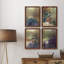 " Monet's Landscape I " 4 - Pieces-1008493095-1008493094