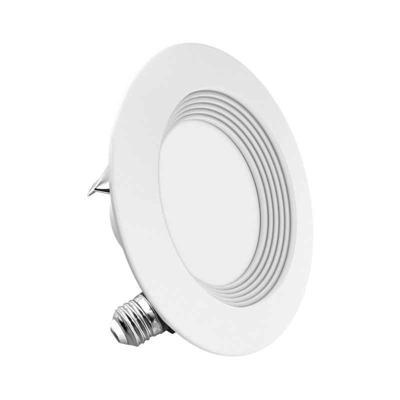 4'' White Aluminum LED Canless Recessed Lighting Kit, 24-Pack