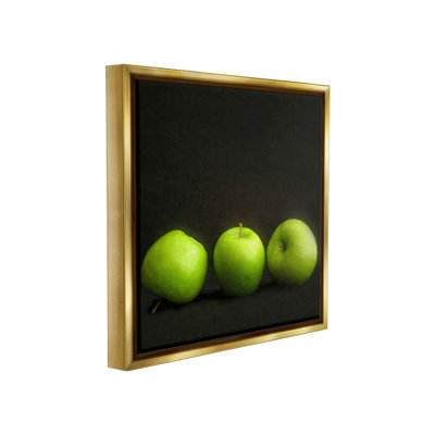 «Apple Trio Still Life» par Graffitee Studios sur toile