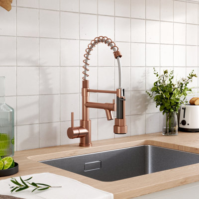 Belfry Kitchen Krokowski Pull Out Kitchen Faucet