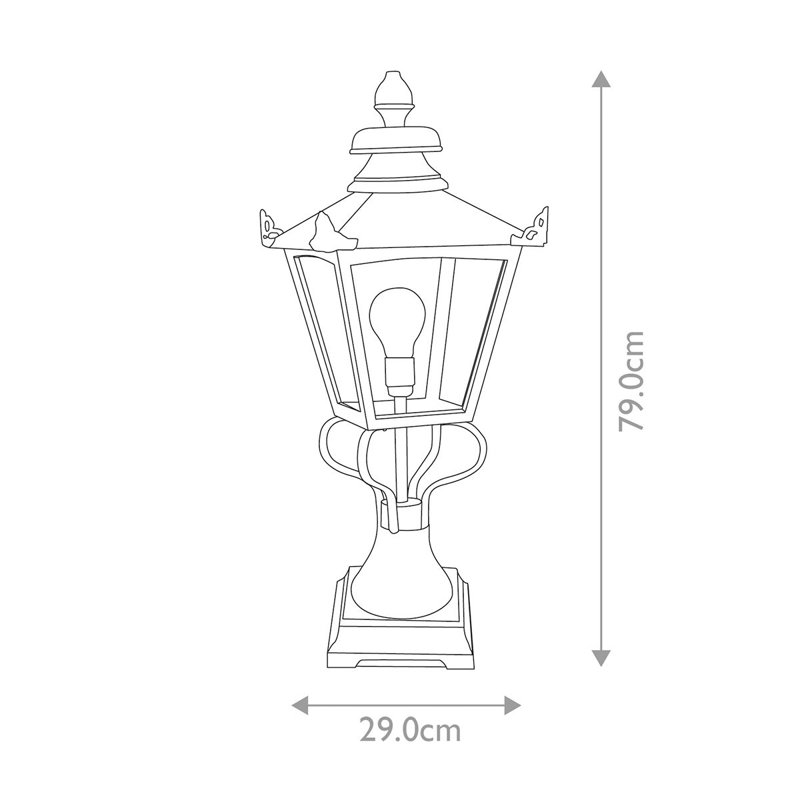 Verbrande Pier Mount Light