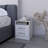 Nightstand, Two Drawers, Concealed Shelf-958308033