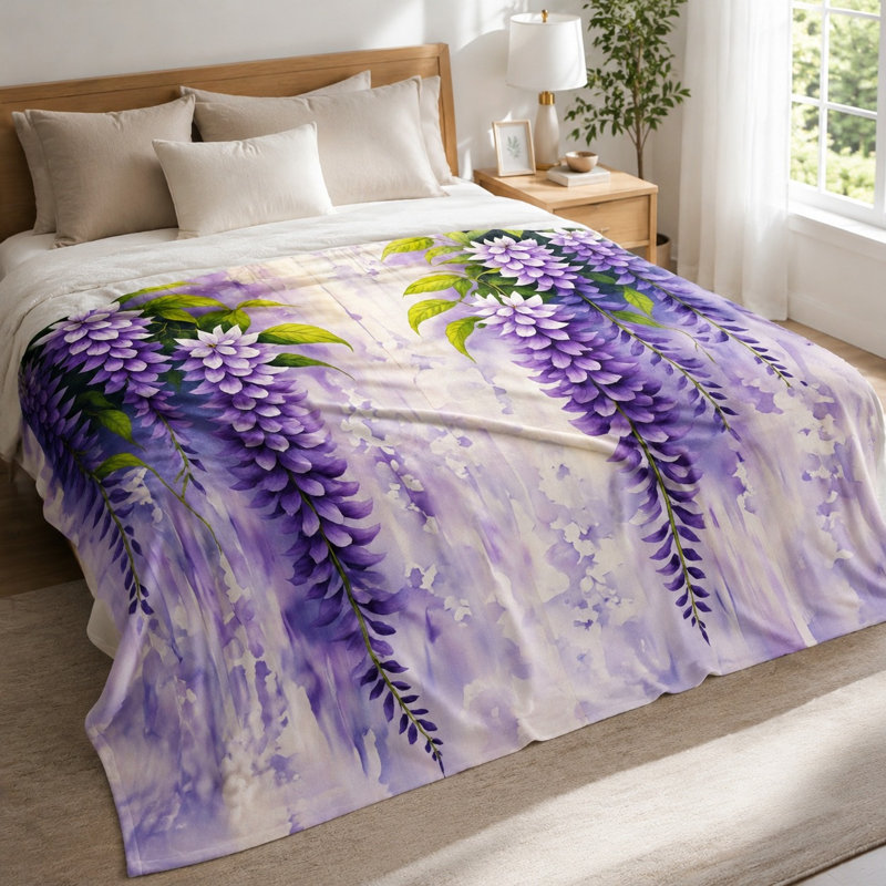 Jeté douillet en flanelle Cozy, L 60 po x l 50 po