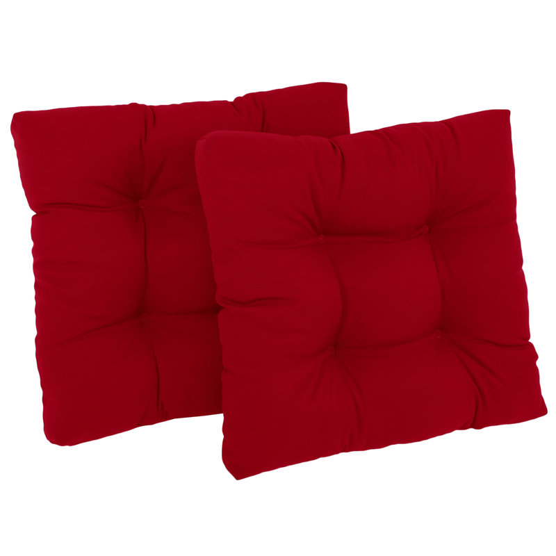 Outdoor 5'' Seat Cushion, Red