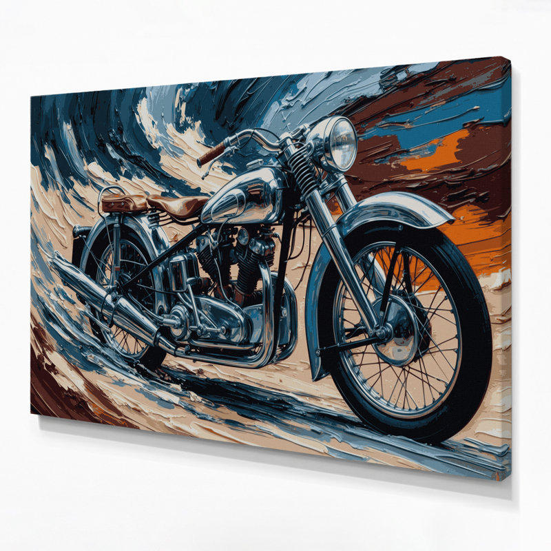 Art sur toile mauve transport, H 11 po x l 14 po