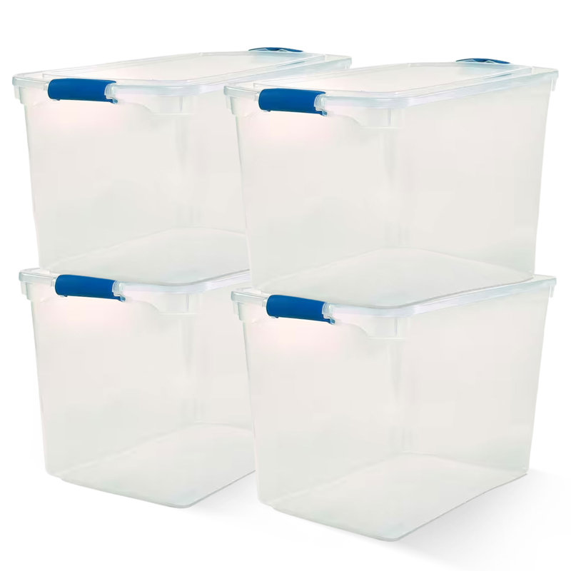 Homz Plastic Decorative Bin