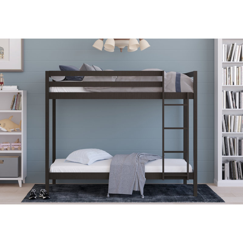 Kendal Twin over Twin Standard Bunk Bed, Taupe