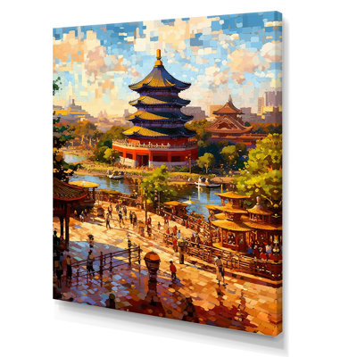" Popart Temple In Beijing China "