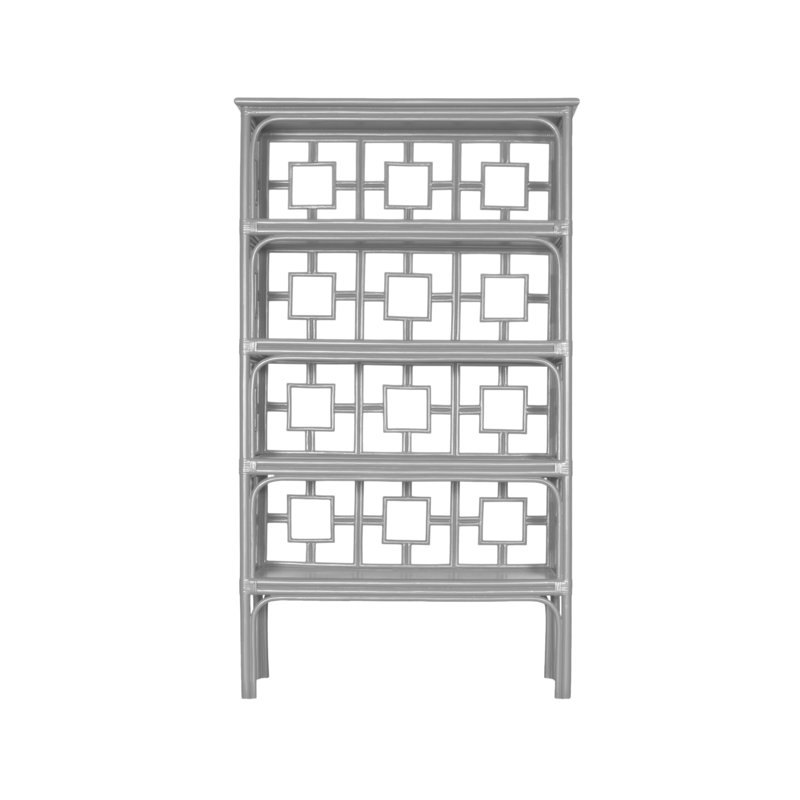 Sobe Bookcase, Light Gray
