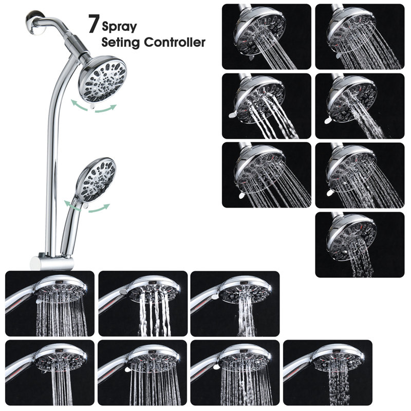 Dual Shower Head Spa System, Chrome