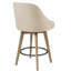 Tabouret de comptoir avec siège pivotant